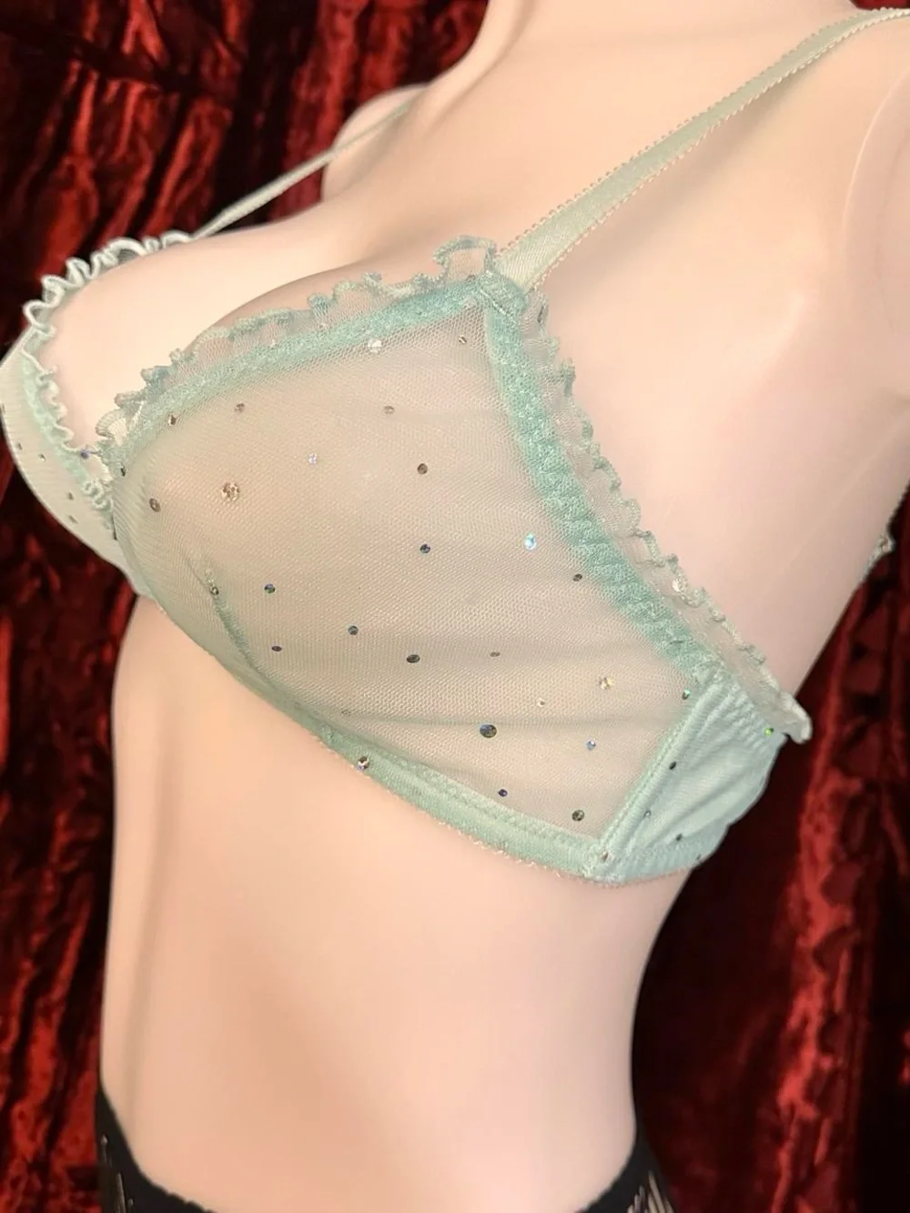 Savage X Fenty Sparkle Puff Bralette